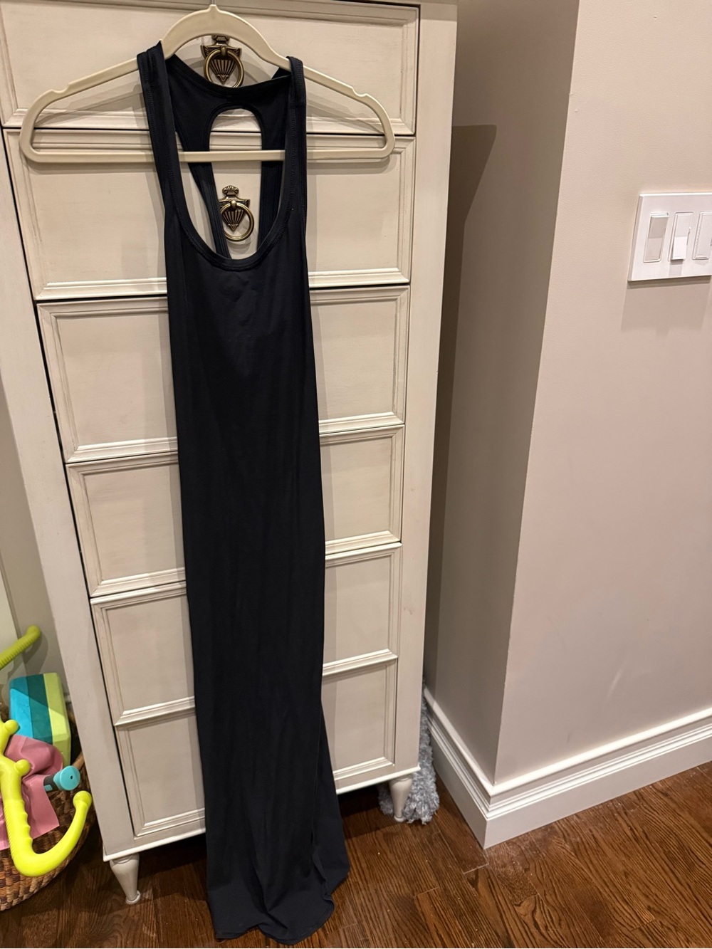 lululemon athletica Black Maxi Tank Dress